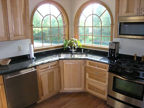 Радиусные (гнутые) фасады на кухне: на их стороне комфорт, безопасность и фен-шуй